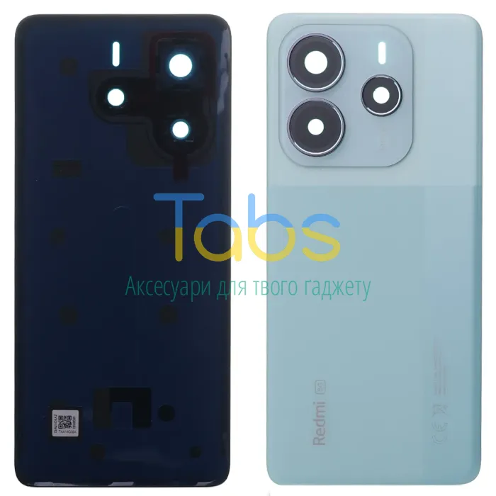 Задня кришка для Xiaomi Redmi Note 14 5G (зелена Original New зі склом камери) - зображення 1