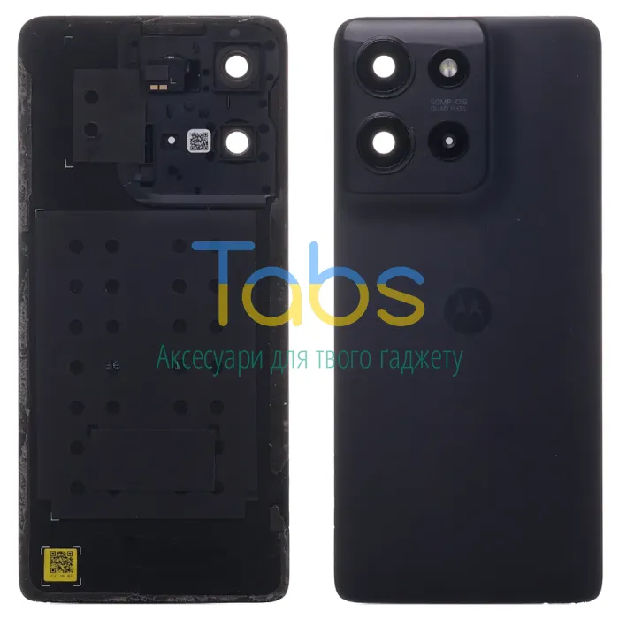 Задня кришка для Motorola Moto G75 XT2437 (сіра Original New зі склом камери) - зображення 1