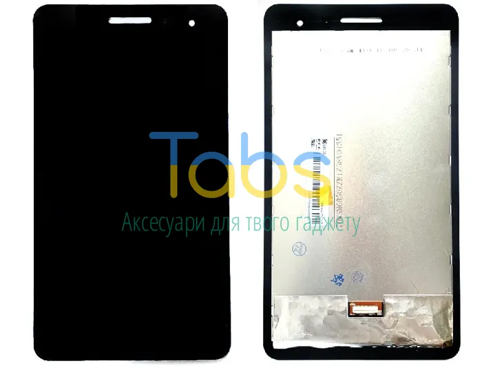 Дисплей для Huawei MediaPad T1 7.0 T1-701u з тачскріном (чорний (помаранчевий роз'єм)) - зображення 1