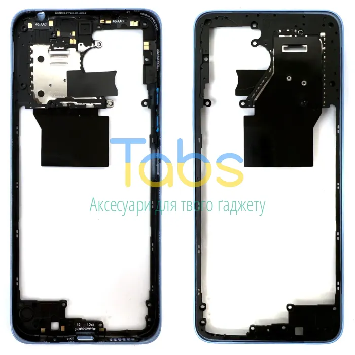 Рамка корпуса Xiaomi Redmi 12 (блакитна) - зображення 1