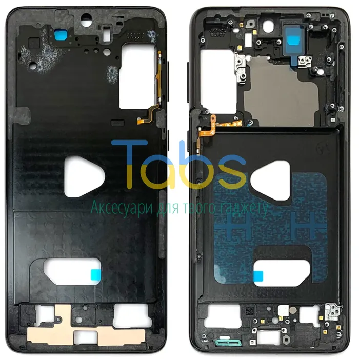 Рамка дисплея Samsung Galaxy S21+ Plus 5G (чорна ) Original Quality - изображение 1