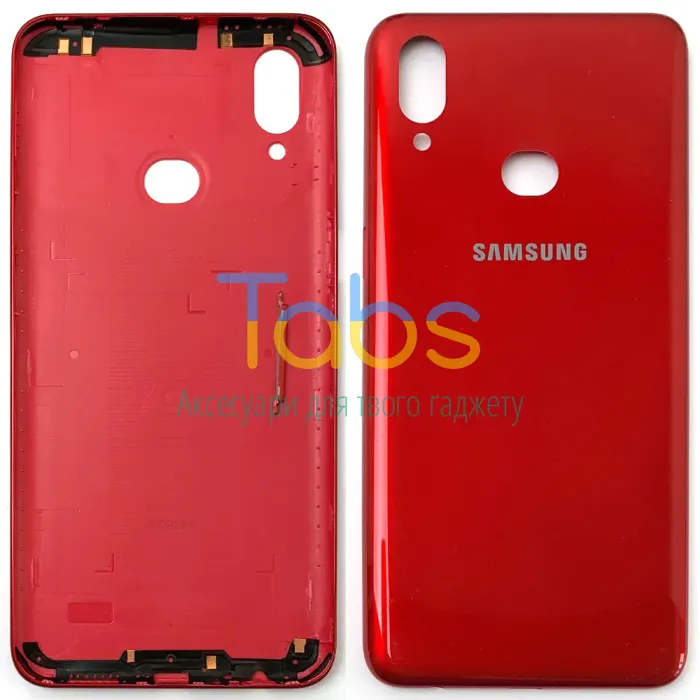 Задняя крышка для Samsung Galaxy A10s 2019 A107F (червона) Original Quality - изображение 1