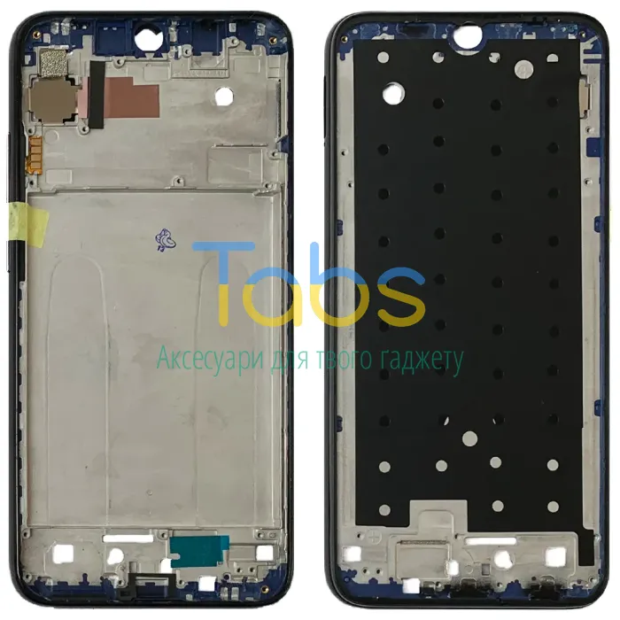 Рамка дисплея Xiaomi Redmi Note 7 Note 7 Pro (чорна ) Original Quality - зображення 1