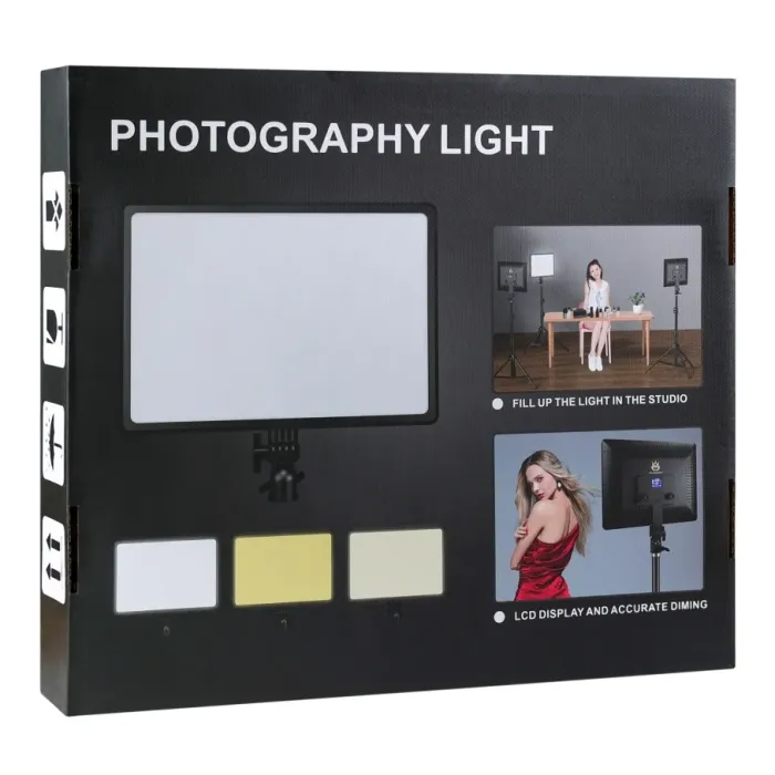 LED Панель Light 17,2" A11101 Remote Чорний - зображення 2