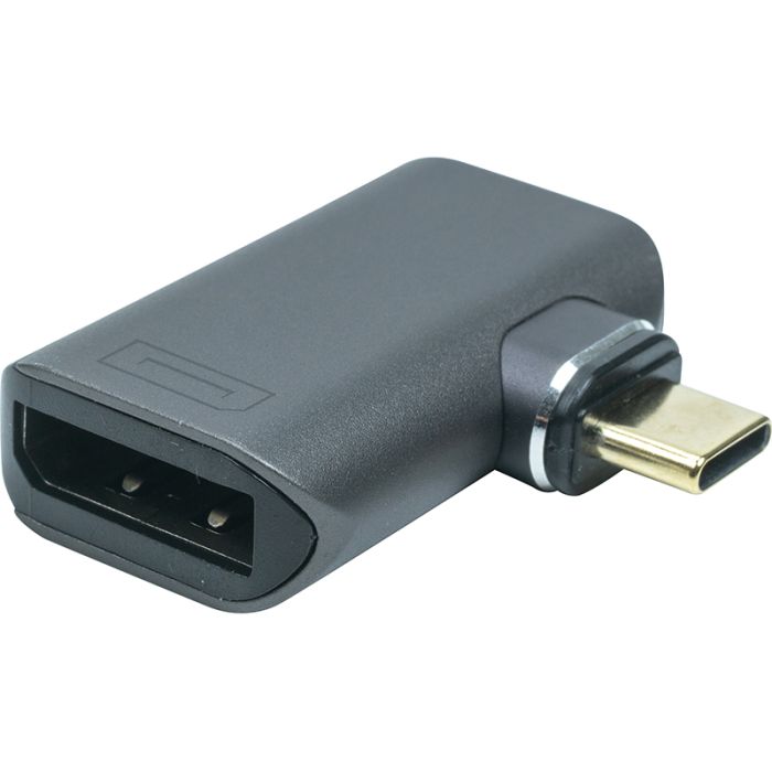 Адаптер PowerPlant USB Type-C - DisplayPort, 8K, 60Hz