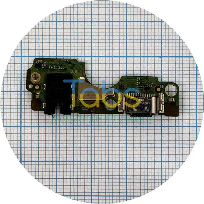 Шлейф Tecno Spark 10C KI5k з роз'ємами зарядки, навушників та мікрофоном - нижня плата Original Quality - зображення 1