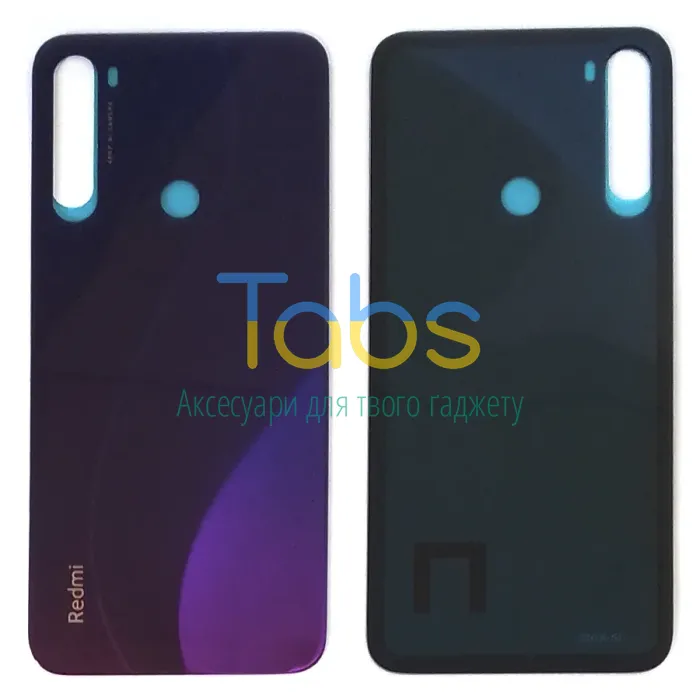 Задня кришка для Xiaomi Redmi Note 8 M1908C3JH (фіолетова) Original Quality - зображення 1