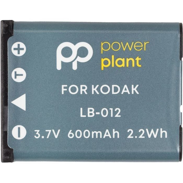 Акумулятор PowerPlant Kodak LB-012 600mAh