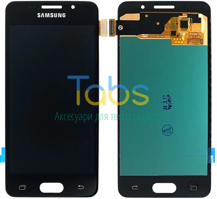 Дисплей для Samsung Galaxy A3 2016 A310F з тачскріном Розпродаж (чорний OLED) - зображення 1