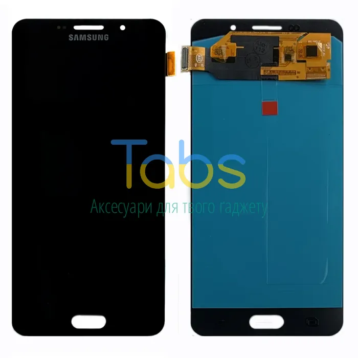 Дисплей для Samsung Galaxy A7 2016 A710F з тачскріном Розпродаж (чорний OLED) - зображення 1