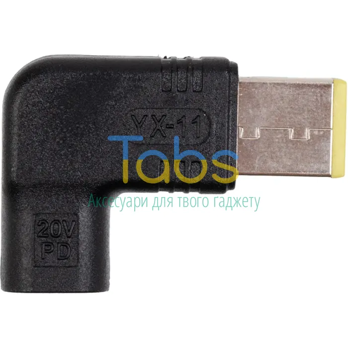Адаптер PowerPlant USB Type-C на DC Lenovo USB - зображення 1
