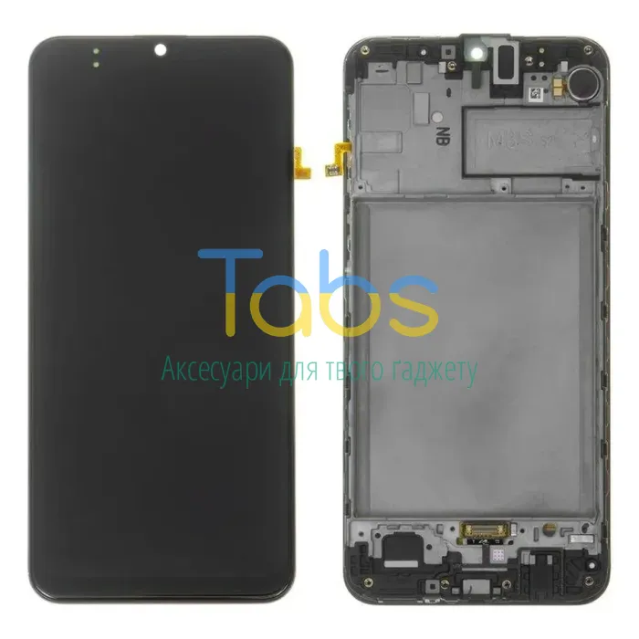 Дисплей для Samsung Galaxy M21 M215, M30s M307, M30 M305, M31 M315 з тачскріном (OLED Small Glass с рамкой) - зображення 1