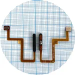 Шлейф Xiaomi Redmi Note 11 Pro+ 5G, Note 11 Pro China з кнопкою включення та сканером відбитка пальця (чорний) High Quality