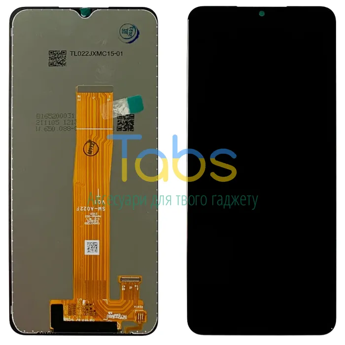 Дисплей для Samsung Galaxy A02 A022F, M12 M127F, A12 A125F, A12s A127F з тачскріном (SM-A022F V01 ) Original Quality - зображення 1