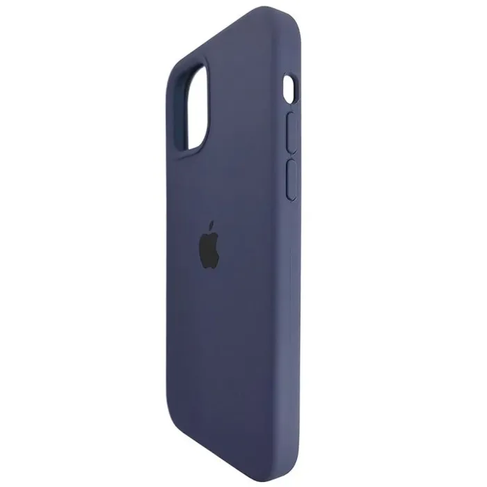 Чохол Quality Silicone Case iPhone 12/12 Pro Midnight Blue (8)