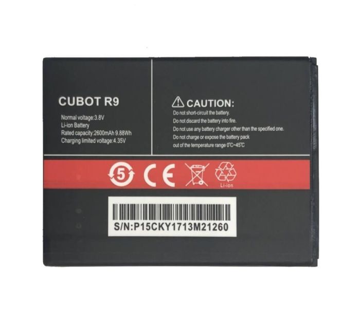 Аккумулятор для Cubot R9 Original PRC