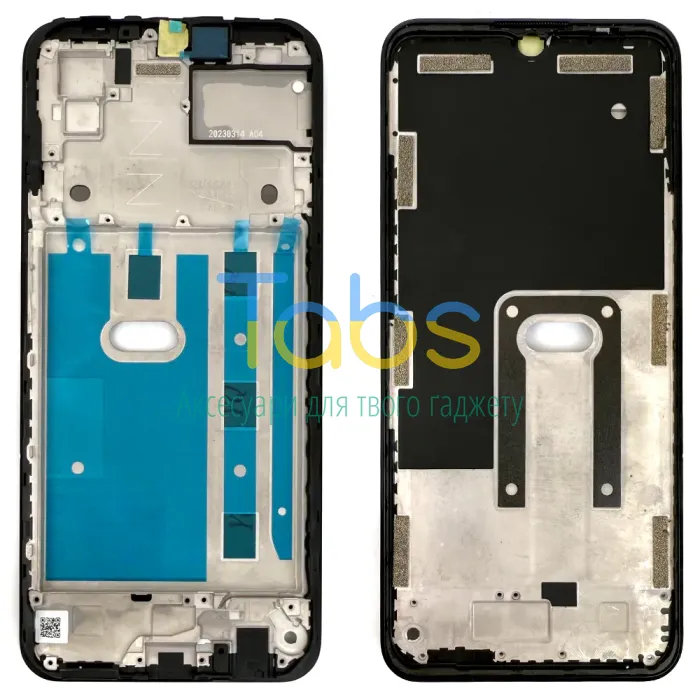 Рамка дисплея Nokia G60 (чорна ) Original Quality - зображення 1