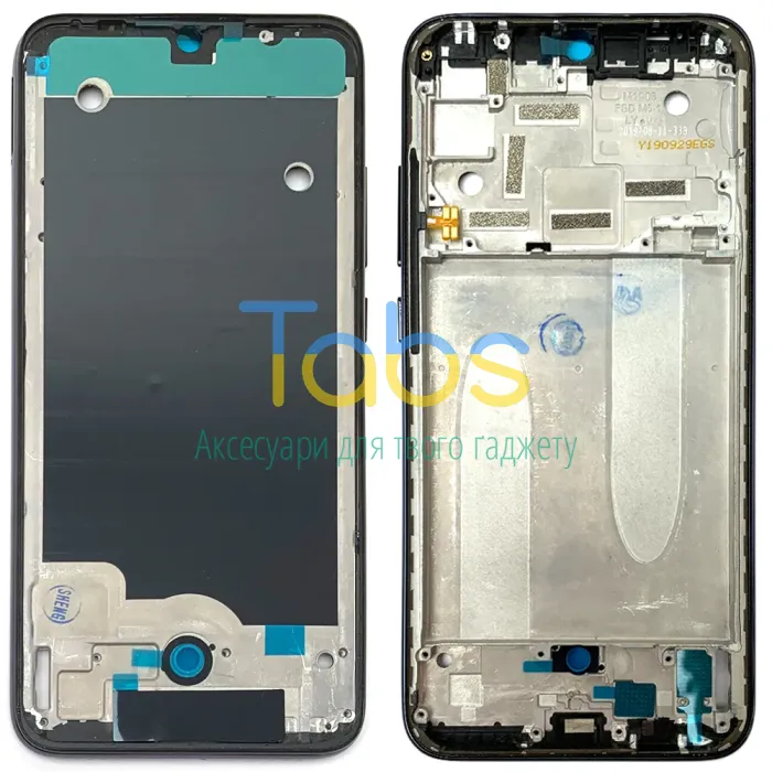 Рамка дисплея Xiaomi Mi A3, Mi CC9e (чорна ) Original Quality - изображение 1