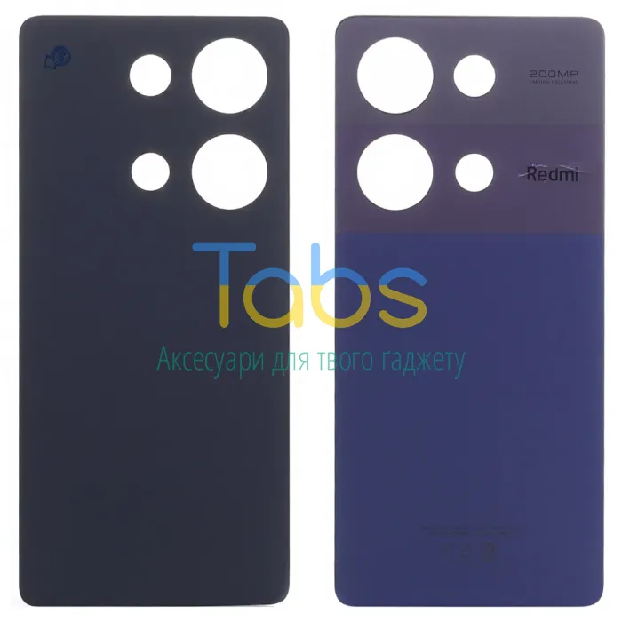 Задня кришка для Xiaomi Redmi Note 13 Pro 4G (фіолетова без скла камери) Original Quality - зображення 1