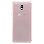Задня кришка для Samsung Galaxy J5 2017 J530F (рожева  зі склом камери) Original Quality