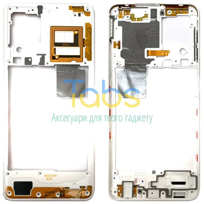 Рамка корпусу Samsung Galaxy A22 4G A225 (біла ) Original Quality - зображення 1