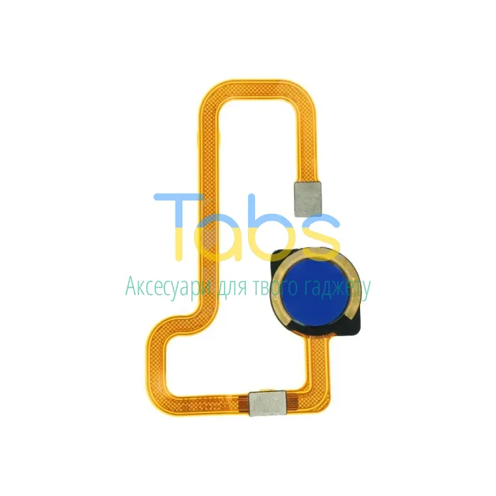 Шлейф для Xiaomi Redmi Note 8T M1908C3XG зі сканером відбитка пальця (синій ) Original Quality - изображение 1