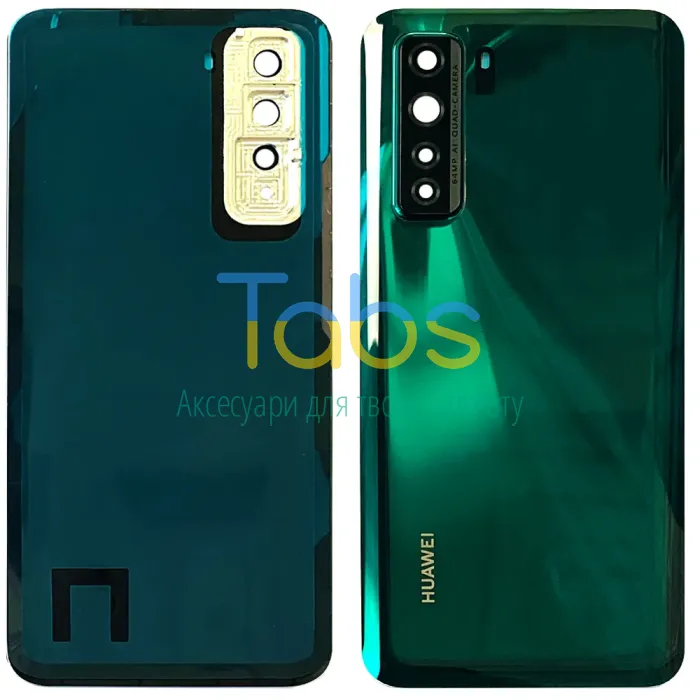 Задня кришка для Huawei P40 lite 5G CDY-NX9A (зелена зі склом камери) Original Quality - зображення 1