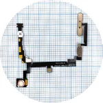 Шлейф для Google Pixel 8a з кнопками гучності та увімкнення