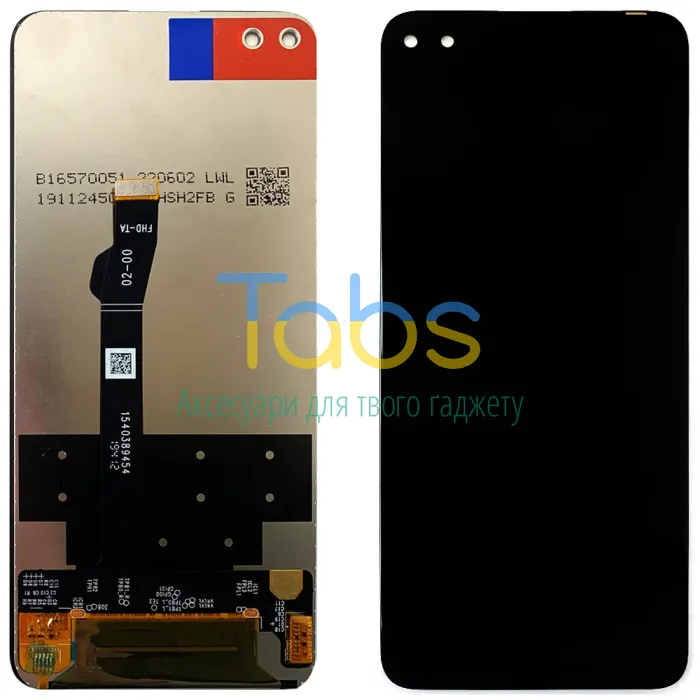 Дисплей для Huawei Honor View 30, View 30 Pro з тачскріном (чорний ) Original Quality - изображение 1
