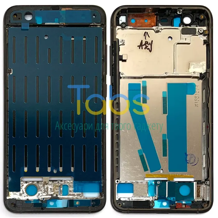 Рамка дисплея Xiaomi Mi 6 (чорна ) Original Quality - зображення 1
