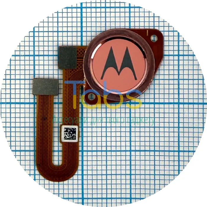Шлейф Motorola Moto G9 Play XT2083-3 зі сканером відбитка пальця (рожевий) - зображення 1