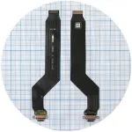 Шлейф OnePlus 9R з роз'ємом зарядки Original Quality