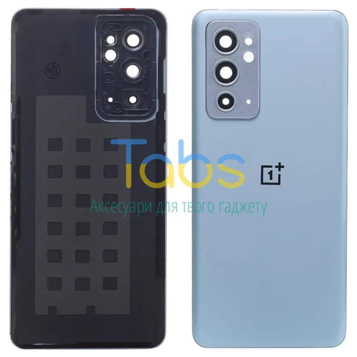 Задня кришка для OnePlus 9RT 5G (блакитна оригінал OEM зі склом камери) - зображення 1