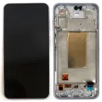 Дисплей для Samsung Galaxy A36 5G A366B + тачскрин з рамкою (фіолетовою оригінал 100%)