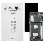 Дисплей для Samsung Galaxy Note 20 N980F N981B з тачскріном (оригінал 100% у сірій рамці)