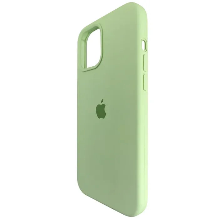 Чохол Quality Silicone Case iPhone 12 Pro Max Mint (1)