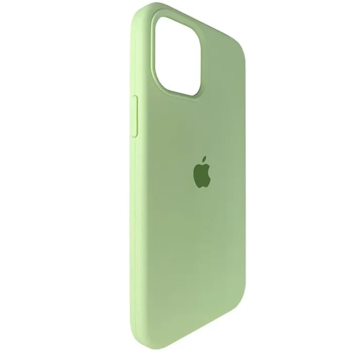 Чохол Quality Silicone Case iPhone 12 Pro Max Mint (1)