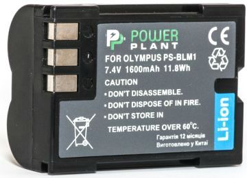 Акумулятор PowerPlant Olympus PS-BLM1 1600mAh