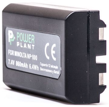 Акумулятор PowerPlant Minolta NP-800, EN-EL1 860mAh