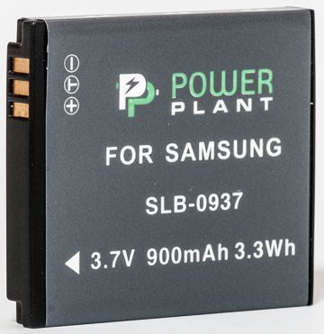 Акумулятор PowerPlant Samsung SLB-0937 900mAh