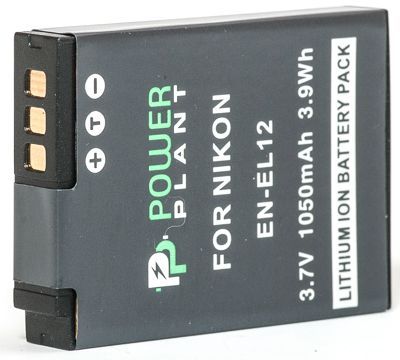 Аккумулятор PowerPlant Nikon EN-EL12 1050mAh