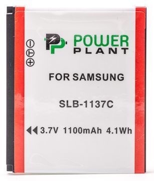 Акумулятор PowerPlant Samsung SLB-1137C 1100mAh