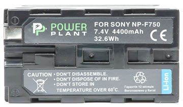 Акумулятор PowerPlant Sony LED NP-F750 4400mAh