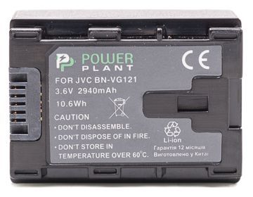 Акумулятор PowerPlant JVC BN-VG121 Chip 2940mAh