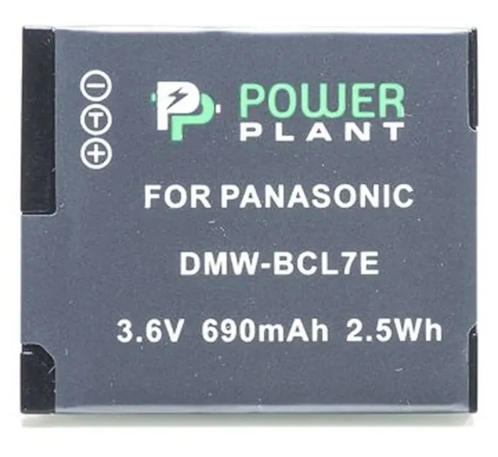 Аккумулятор PowerPlant Panasonic DMW-BCL7E 690mAh