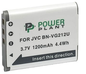 Акумулятор PowerPlant JVC BN-VG212U 1200mAh