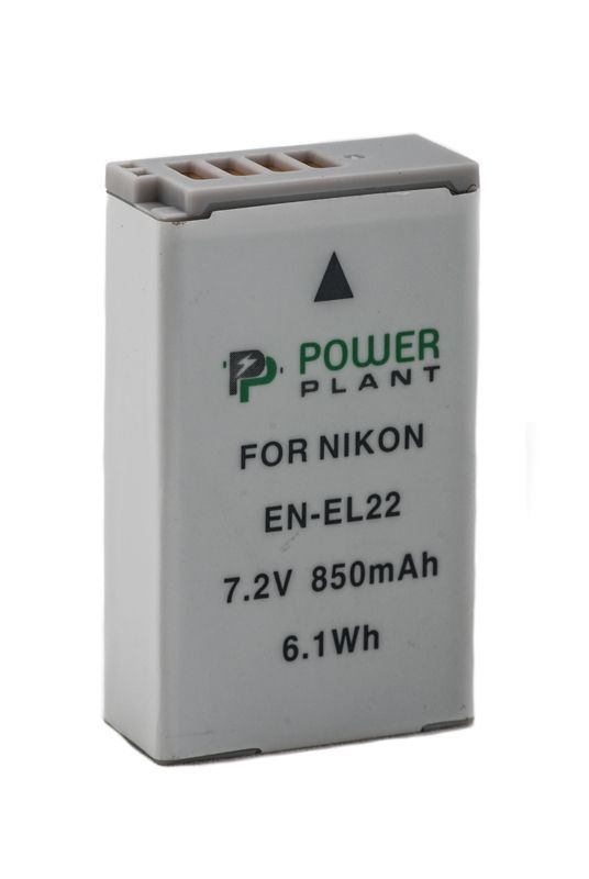 Акумулятор PowerPlant Nikon EN-EL22 850mAh