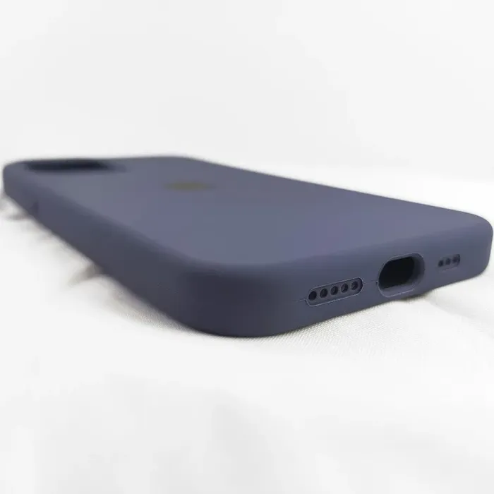 Чохол Quality Silicone Case iPhone 12/12 Pro Midnight Blue (8)