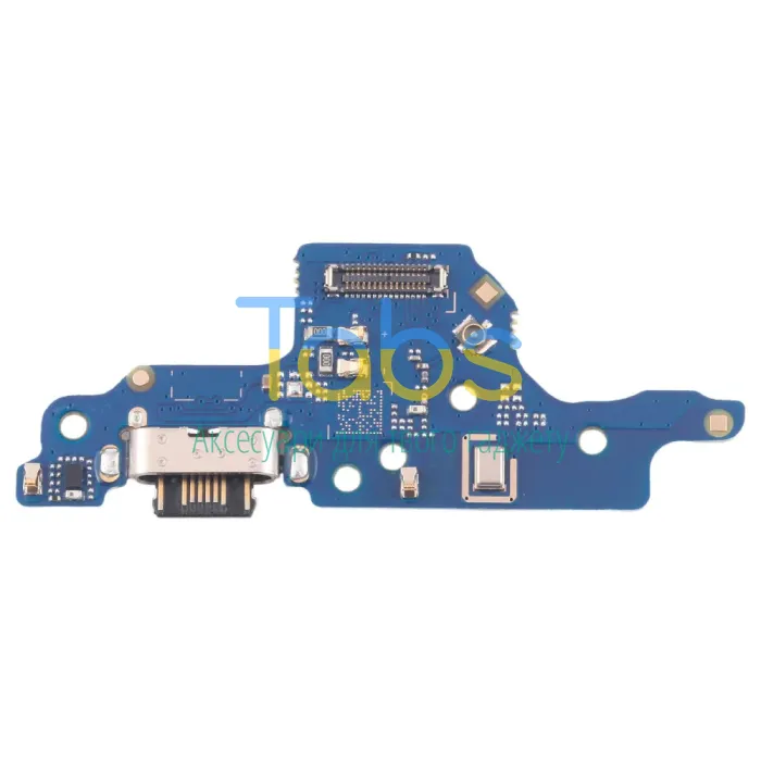 Шлейф Motorola Moto G05 XT2523-3, G15 XT2521-3 з роз'ємом зарядки та мікрофоном - нижня плата High Quality - зображення 1