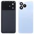 Задня кришка для Realme Note 50 (блакитна зі склом камери) Original Quality
